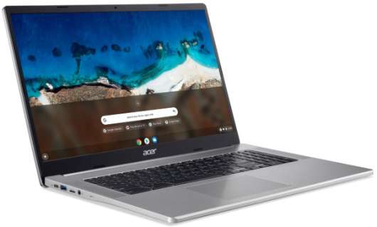 Acer Chromebook CB317-1H / 17.3" / FHD / IPS / Intel N4500 / 4GB / 128GB / Intel UHD / Chrome OS