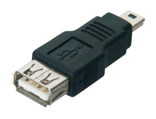 Adapter USB-hona till Mini-USB-hane