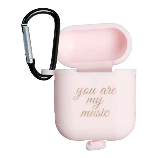 AirPods Fodral You Are My Music - Rosa