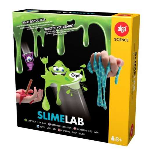 Alga Slime Lab Experimentlåda med slime