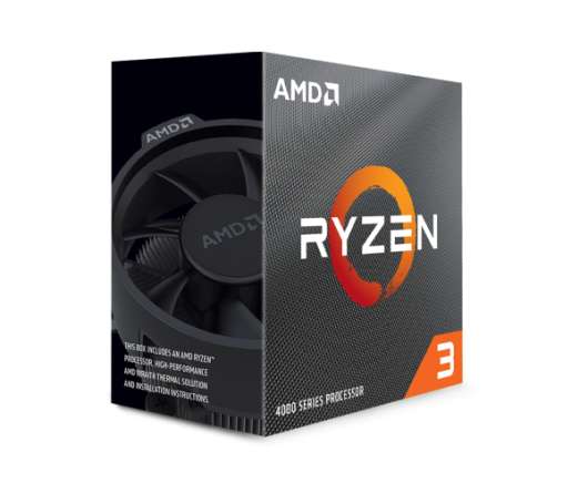 AMD Ryzen 3 4100 / 4 core / 8 threads / 4.0 GHz