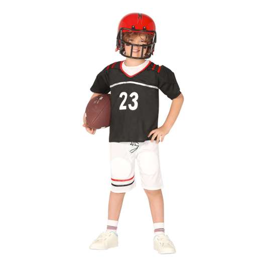 Amerikansk Fotbollsspelare Barn Maskeraddräkt - Large