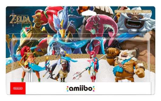 Amiibo The Legend of Zelda - Champions Pack (Breath of the Wild)