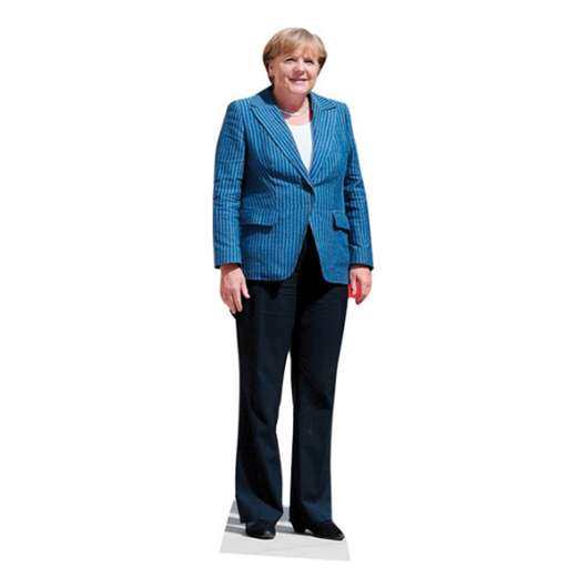 Angela Merkel Kartongfigur