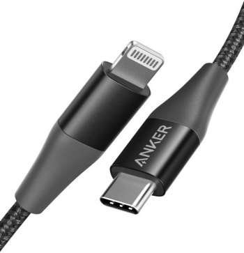 Anker PowerLine+ II USB-C to Lightning 1.8m - Black