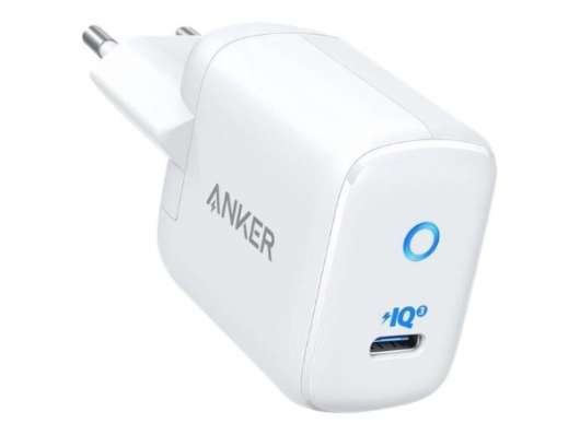 Anker PowerPort III mini 30W USB-C / Strömadapter - Vit