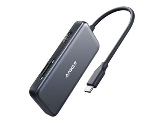 Anker Premium USB C Hub/Adapter - Dockningsstation - USB-C - HDMI (5-in-1)