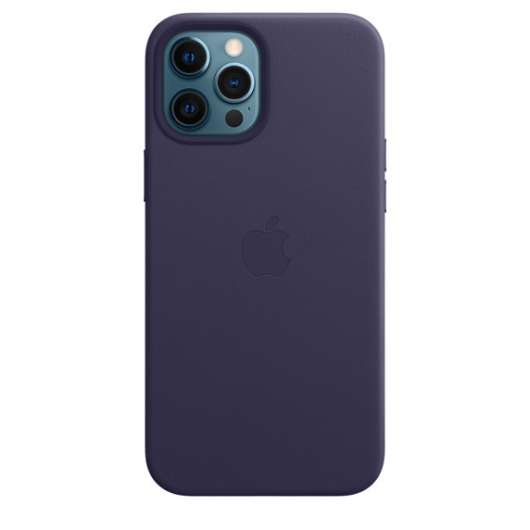 Apple iPhone 12 Pro Max Leather Case / MagSafe - Deep Violet
