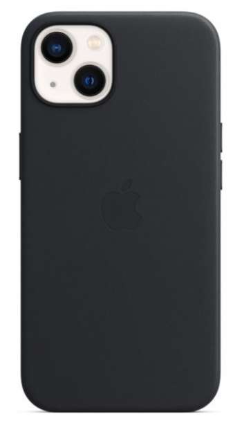 Apple Iphone 13 Leather Case / MagSafe - Midnight