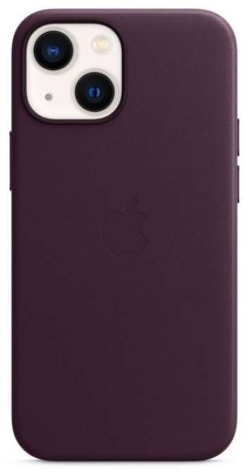 Apple Iphone 13 Mini Leather / MagSafe - Dark Cherry