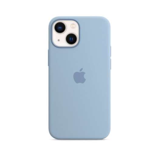Apple iPhone 13 mini Silicone Case / MagSafe - Blue Fog