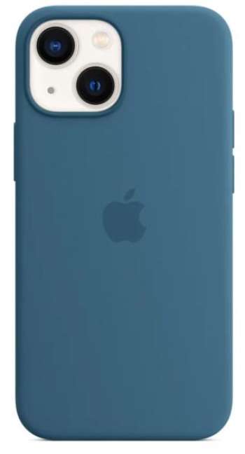 Apple Iphone 13 Mini Silicone Case / MagSafe - Blue Jay