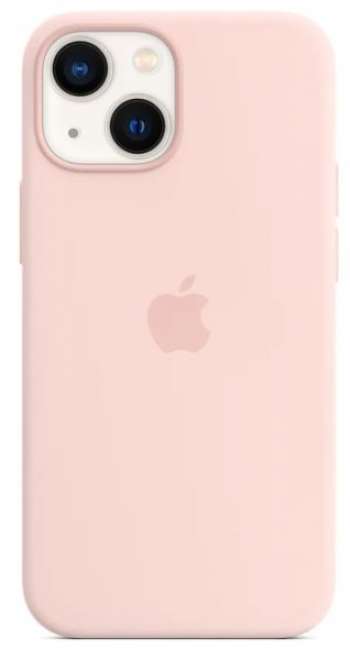Apple Iphone 13 Mini Silicone Case / MagSafe - Chalk Pink