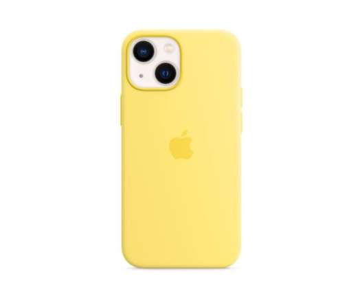 Apple iPhone 13 mini Silicone Case / MagSafe - Lemon Zest