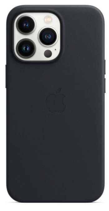 Apple Iphone 13 Pro Leather Case / MagSafe - Midnight