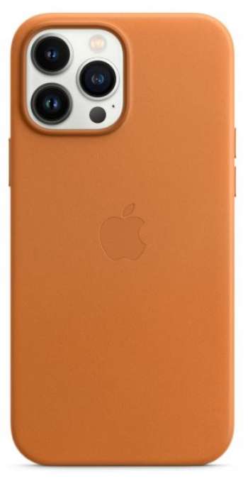 Apple Iphone 13 Pro Max Leather Case / MagSafe - Golden Brown