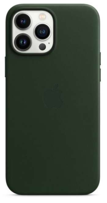 Apple Iphone 13 Pro Max Leather Case / MagSafe - Sequoia Green