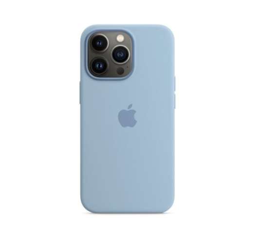 Apple iPhone 13 Pro Silicone Case / MagSafe – Blue Fog