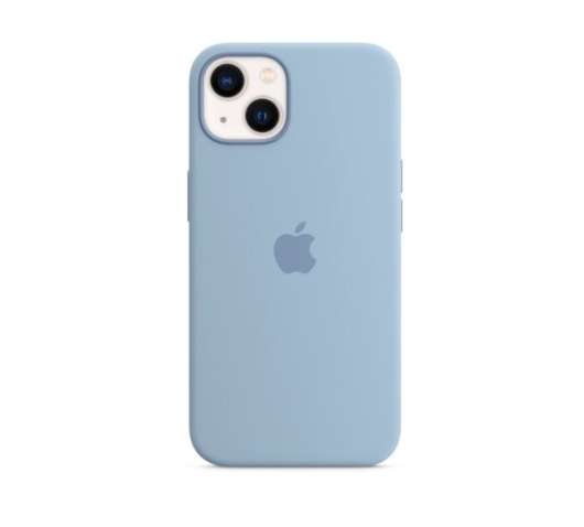 Apple iPhone 13 Silicone Case / MagSafe – Blue Fog
