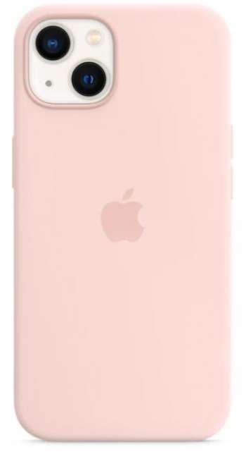 Apple Iphone 13 Silicone Case / MagSafe - Chalk Pink