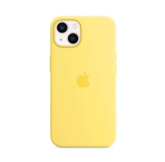 Apple iPhone 13 Silicone Case / MagSafe – Lemon Zest