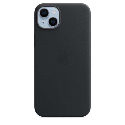 Apple Läderskal med MagSafe till iPhone 14 Plus Midnight