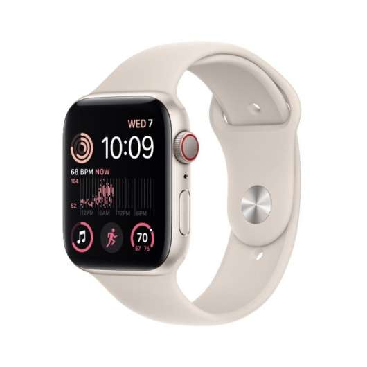 Apple Watch SE 40 mm GPS + Cellular Midnatt