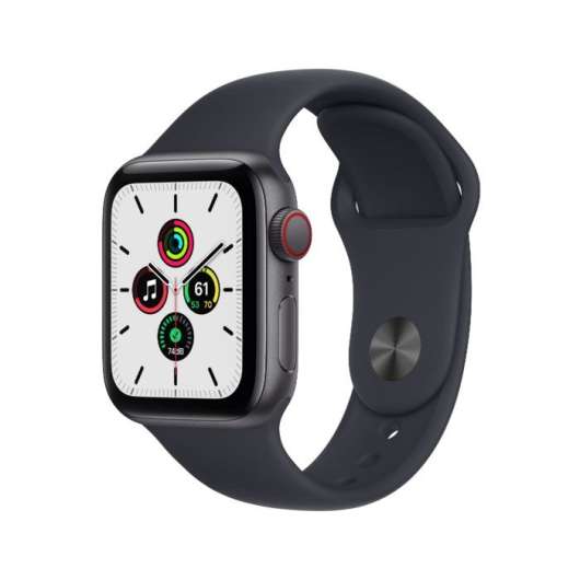 Apple Watch SE 40 mm GPS + Cellular Rymdgrå