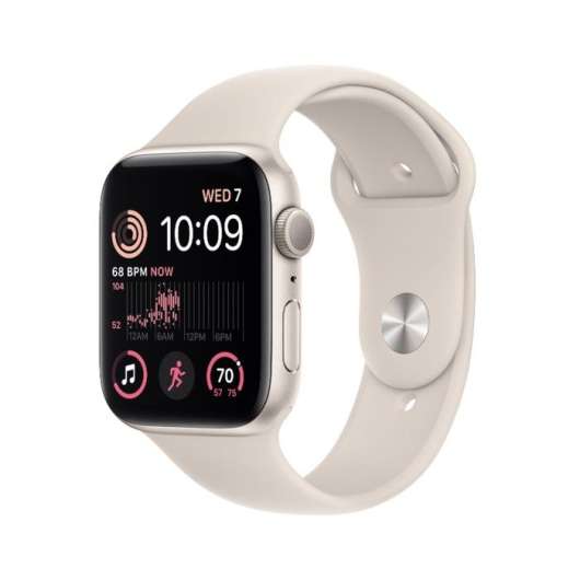 Apple Watch SE 44 mm GPS Stjärnglans