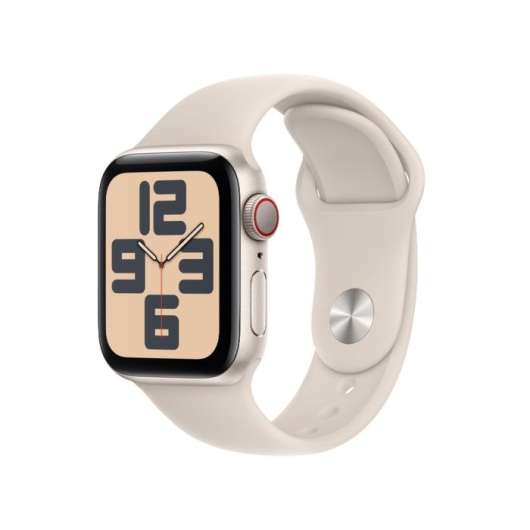 Apple watch se gps + cellular 40 mm starlight m/l