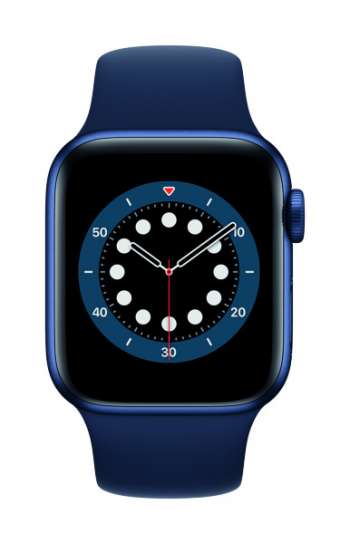 Apple Watch Series 6 - 40mm / GPS / Blue Aluminium Case / Deep Navy Sport Band