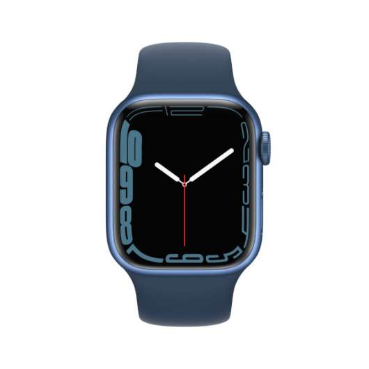 Apple Watch Series 7 - 41mm / GPS / Blue Aluminium Case / Abyss Blue Sport Band
