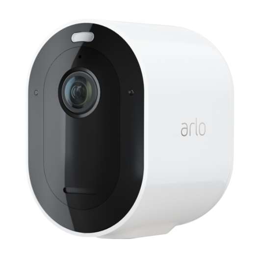 Arlo Pro 4 Spotlight - Trådlöst 2K QHD säkerhetssystem med 1 kamera - Vit