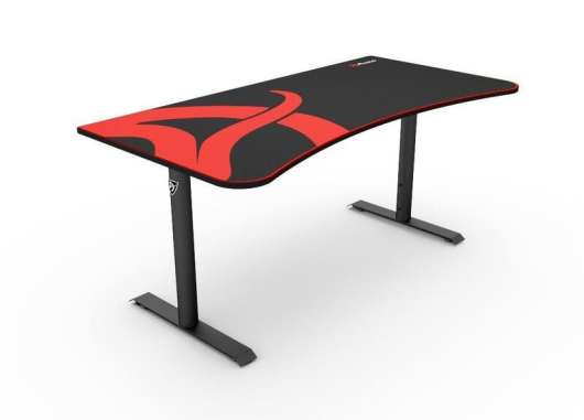 Arozzi Arena Gaming Desk - Red/Black