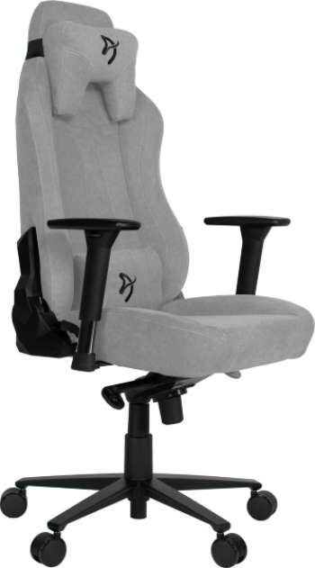 Arozzi Vernazza Gaming Chair Soft Fabric - Light Grey