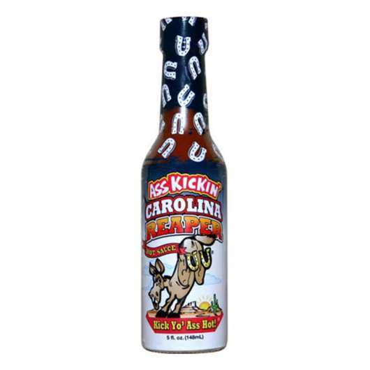 Ass Kickin Carolina Reaper Hot Sauce - 148 ml
