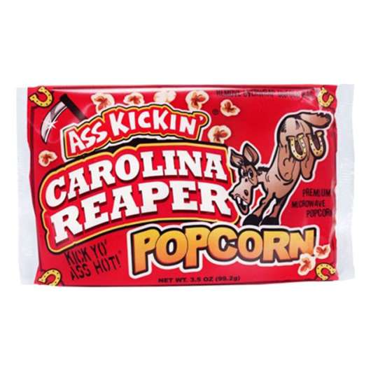 Ass Kickin Popcorn Carolina Reaper - 99 gram