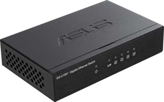 ASUS GX-U1051 / 5-Port / VIP-Port  / Gigabit Switch / Unmanaged