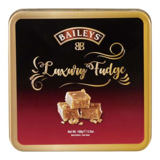Baileys Luxury Fudge i Plåtetui - 100 gram