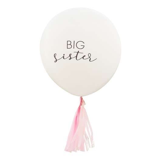 Ballong Big Sister med Tofs