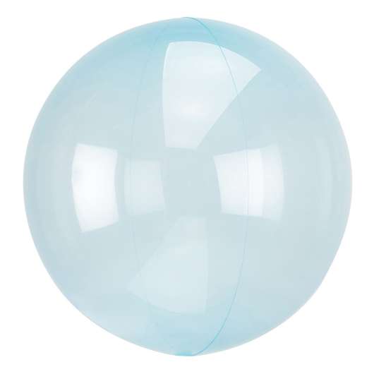 Ballong Clearz Crystal Blå