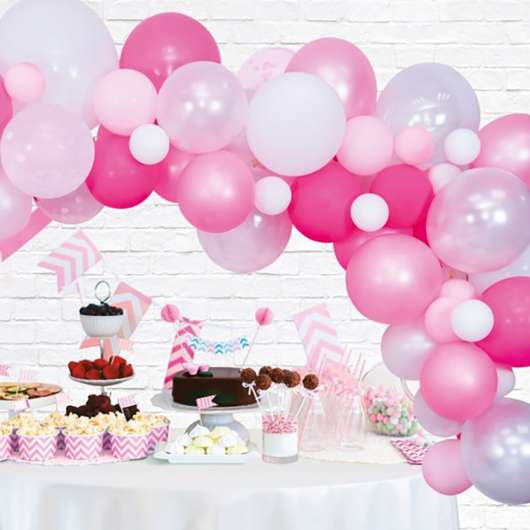 Ballongbåge Pink Party