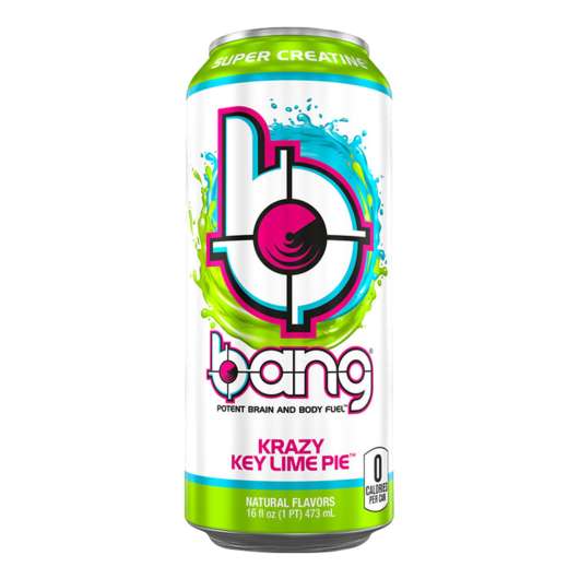 Bang Krazy Key Lime Pie Energy Drink - 1-pack