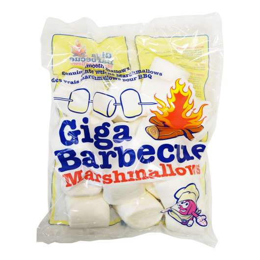 BBQ Giga Marshmallows - 400 gram