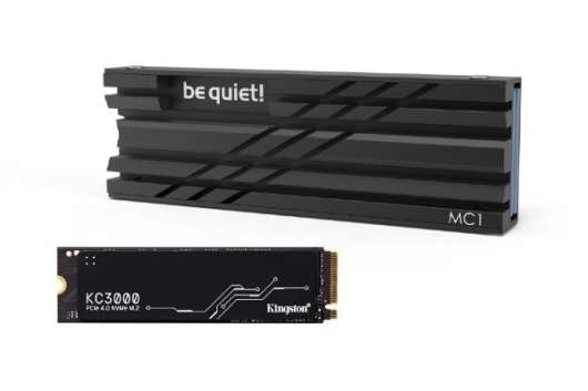 be quiet! MC1 + Kingston KC3000 M.2 2TB SSD Bundle