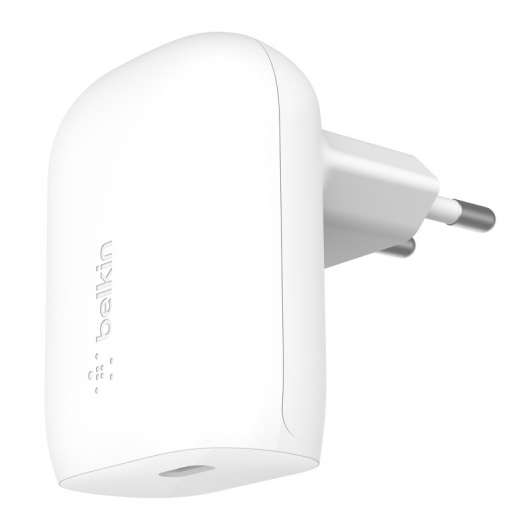 Belkin - 30W USB-C PD/PPS Snabbladdare för iPhone och Samsung