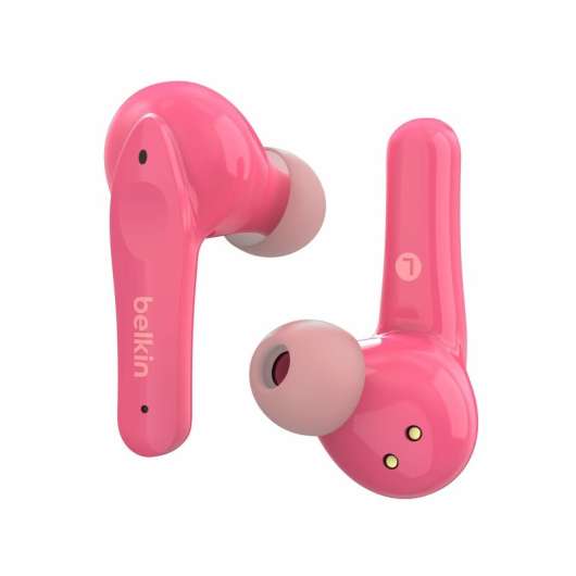 Belkin Soundform Nano trådlösa In-Ear hörlurar för barn, 7+, rosa