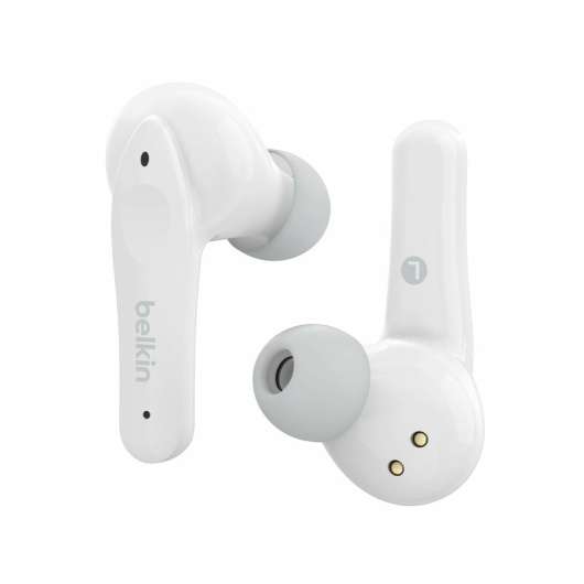 Belkin Soundform Nano trådlösa In-Ear hörlurar för barn, 7+, vit