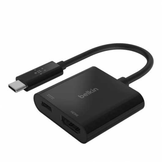 Belkin USB-C till HDMI adapter med USB-C 60W PD