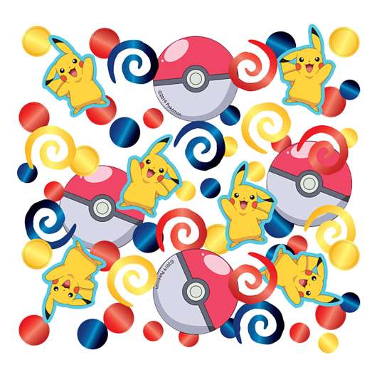 Bordskonfetti Pokémon - 14 gram